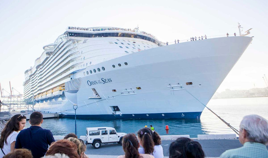 Vista de un crucero.